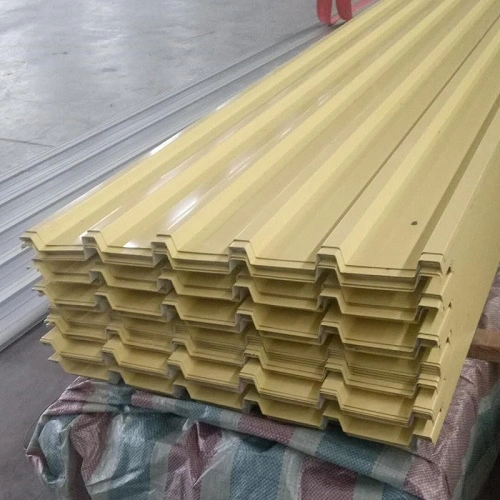 컬러 코팅 강철 지붕 패널